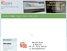 Tablet Screenshot of epes.info